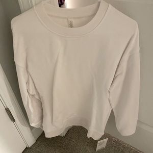 Lululemon perfectly oversized crew. New with tags!